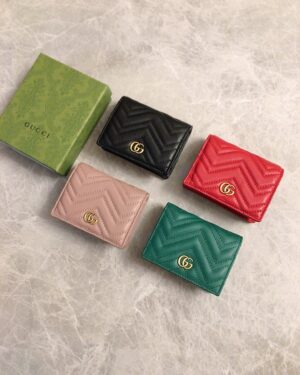 [구찌] GG 마틀라세  카드 지갑