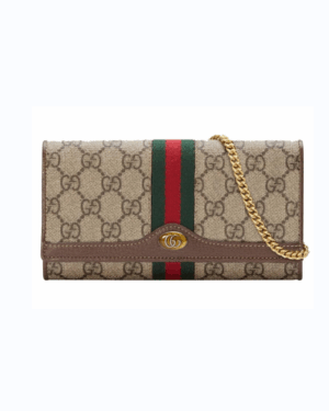 [구찌] 오피디아 GG 캔버스 체인 지갑 546592