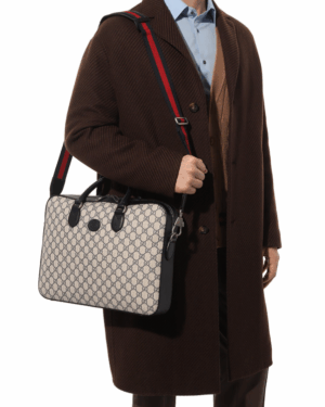 [구찌] 인터로킹 GG 브리프케이스 674141