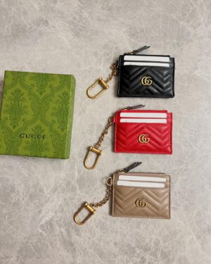[구찌] GG 마몽 키체인 지갑