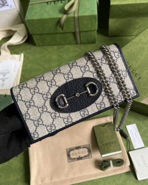 [구찌] 홀스빗 1955 체인 지갑