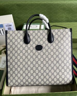 [구찌] 인터로킹 G 토트백