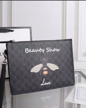 [구찌] 꿀벌 파우치 클러치백