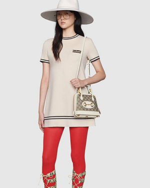 [구찌] 홀스빗 1955 미니 탑 핸들백 640716 92TCG 8563