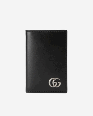 [구찌] GG 마몽 레더 카드 케이스 547075