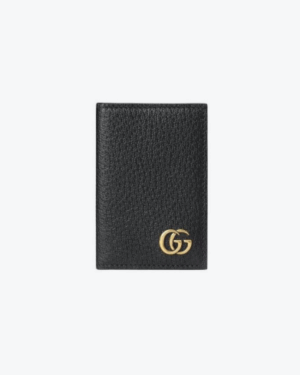 [구찌] GG 마몽 레더 카드 케이스 547075