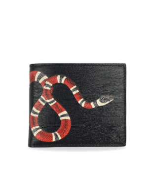 [구찌] 베스트리에 스네이크 프린트 지갑 451268