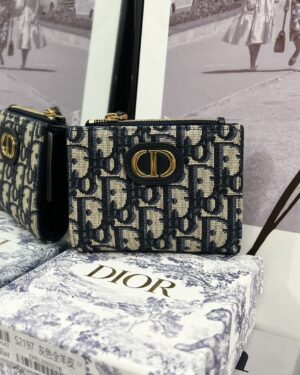 [디올]  30 몽테인 달리아 지퍼 반지갑 S2197