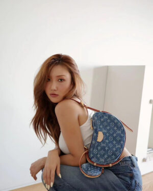 [루이비통] 크로와상 데님백