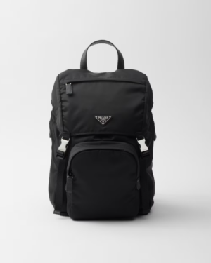 [프라다] 리나일론 및 사피아노 가죽 백팩 2VZ135