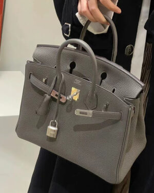 [에르메스] 버킨 25cm-30cm-35cm  togo 송아지가죽 8F Etain