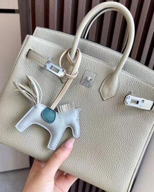 [에르메스] 버킨 25cm-30cm-35cm togo 송아지가죽 핸드백 1Q Sauge/ C6 Vert De Gris