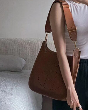 [에르메스] Evelyne 에블린 29cm CK37 Gold TC송아지가죽 숄더백금장