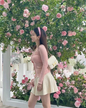 [에르메스] 콘스탄스 미니 19cm Craie Epsom송아지가죽 숄더백 은장/금장