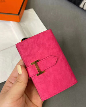 [에르메스] 베안 미니 카드지갑 0D epsom 금장L 10.8 * H 7.5 * P0.4CM