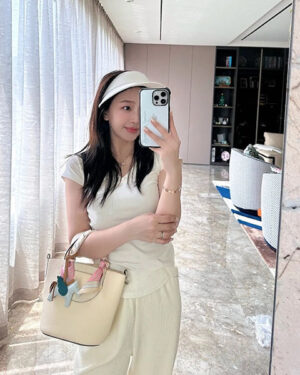 [에르메스] 피코탄 In the loop I2 Nata Clemence/Swift송아지가죽 금장/은장 핸드백