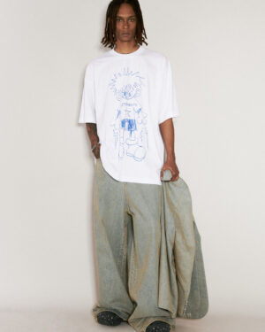 [베트멍] scribbled teen 반팔 티셔츠