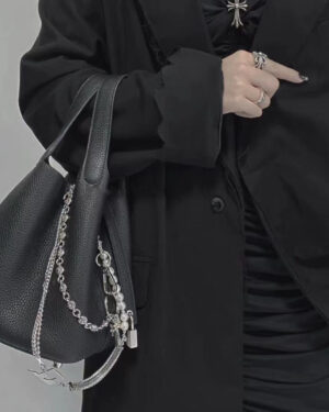 [에르메스] 피코탄 Picotin CK89 Noir TC 은장 금장18/22 송아지가죽 핸드백