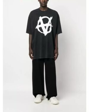 [베트멍] 아나키 프린티드 반팔 티셔츠