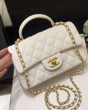 [샤넬] 뉴미니 탑핸들 체인 플랩백 [단풍샵]