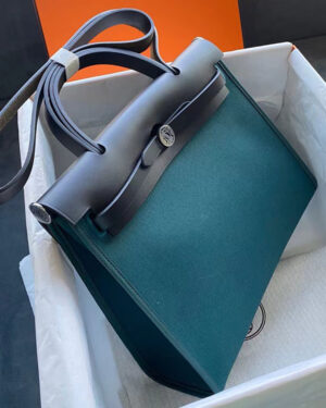 [에르메스] 켈리 kelly Herbag 31cm 1P Colvert+4A CAFE 숄더백