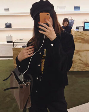 [에르메스] 켈리 kelly Herbag 31cm 18 Etoupe+46 Ebene 숄더백