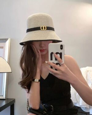 [디올] 디올 크로셰 코튼 버킷햇