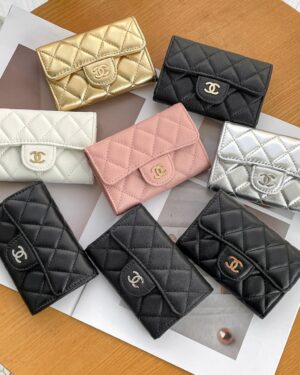 [샤넬] 체인 카드 지갑 (A81081)