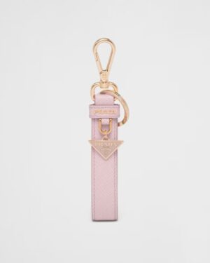 [프라다] 사피아노 가죽 키체인 (Saffiano leather keychain)