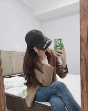 [발렌시아가] 자수 로고 모자