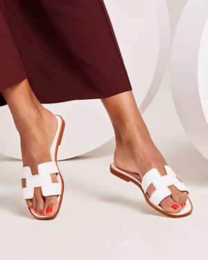 [에르메스] 오란 샌들 화이트