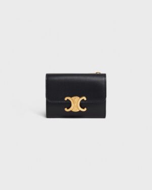 [셀린느] 트리옹프 동전 컴팩트 지갑 10I653DPV.38NO