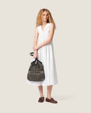 [미우미우] 우븐 패브릭 리넨 미니 5BG231_2DO5_F0889_V_OZO