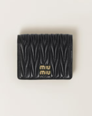 [미우미우] 마테라쎄 나파 가죽 반지갑(4 colors) 5MV204