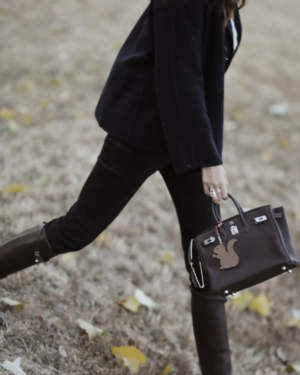 [에르메스] 버킨(Birkin) 25cm-30cm-35cm togo 송아지가죽 핸드백 46 Ebene/3Q Rose Saiura