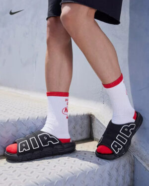 [나이키] 에어 모어 업템포 남성 슬라이드 DV2132-001