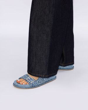 [펜디] 필 블루 데님 슬라이드 8X8326AQXYF1OVZ