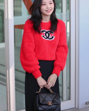 [샤넬] 19 핸드백 램스킨 골드&실버&루테늄 메탈 체인 AS1160