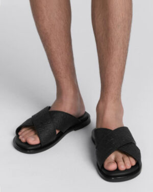 [디올] 알리아스 샌들 블랙 가죽 3SA134ZAR_H900