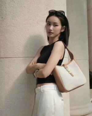 [생로랑] 캔버스 & 소프트 레더 LE 5 À 7 스몰백 727709