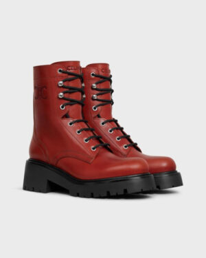 [셀린느] CELINE 트리엄프 레인저스 카프 레더 앵클 부츠 357583891C 28BK