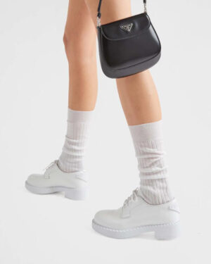 [프라다] 여성 브러시드 가죽 더비 슈즈 1E877M 055 F0009 F B050