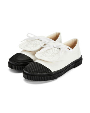 [로에베] 캔버스 아나그램 플랩 스니커즈 소프트 L815282X20-1950