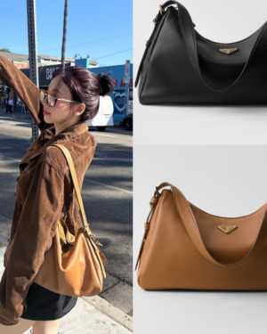 [프라다] 에메 라지 가죽 숄더백1BC228