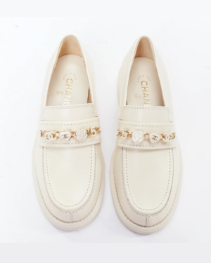 [샤넬] 로퍼 카프스킨 G45785