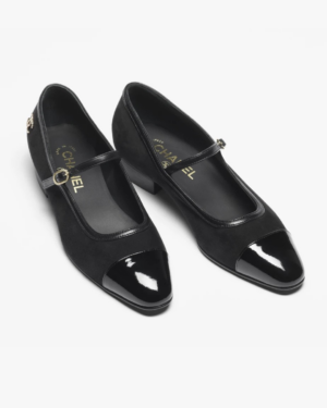 [샤넬] CC 메리제인 플랫 슈즈 G46001