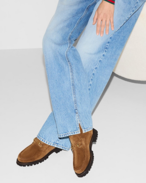 [구찌] 홀스빗 앵클 부츠 764206