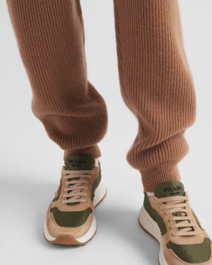 [프라다] Prax 01 델라베 스웨이드 및 리나일론 스니커즈 2EE369_3KUY