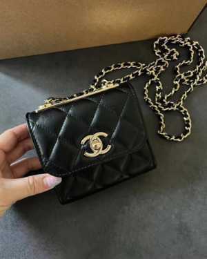 [샤넬] 트렌디 CC 미니백 블랙 A81633