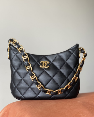 [샤넬] CC로고 호보 백 AS3562